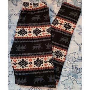 💛Winter Print Leggings